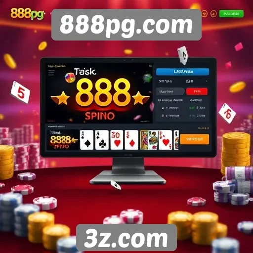 Navegação intuitiva e design do site 888pg.com